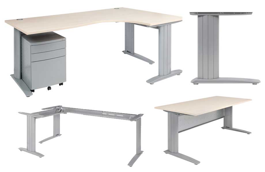 Sydney C Leg Euro Fit Systems C Style Corner Desk Frame Sydney Leg